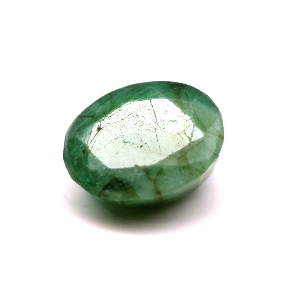 2.9Ct Natural Green Emerald Untreated Oval Cut Astor Gemstone