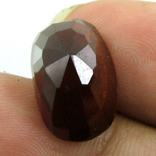 8.6Ct Natural Hessonite (GOMED) Oval Faceted Gemstone