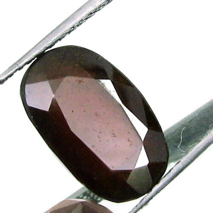 8.6Ct Natural Hessonite (GOMED) Oval Faceted Gemstone