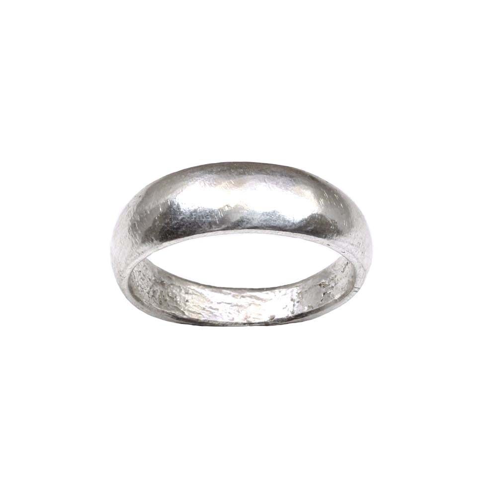 Chandi Infinity Ring Chandi ka challa solid casted jointless silver band ring for astrology ...