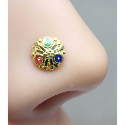 real-gold-nose-stud-14k-ethnic-indian-piercing-nose-ring-push-pin-7713