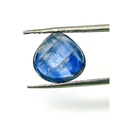 Beautiful Blue 3.8Ct Kyanite Pear Faceted Gemstone