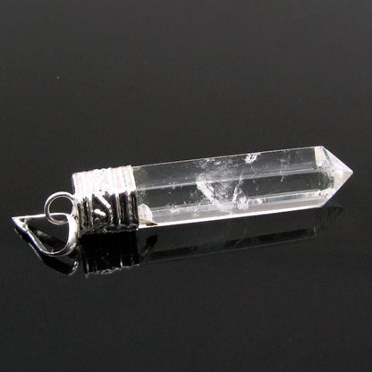 27.2Ct-Natural-Quartz-Crystal-Healing-Point-Pencil-Pendant