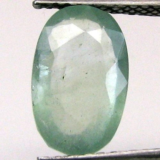 4.3Ct-Natural-Aquamarine-(Barooz)-Oval-Faceted-Gemstone