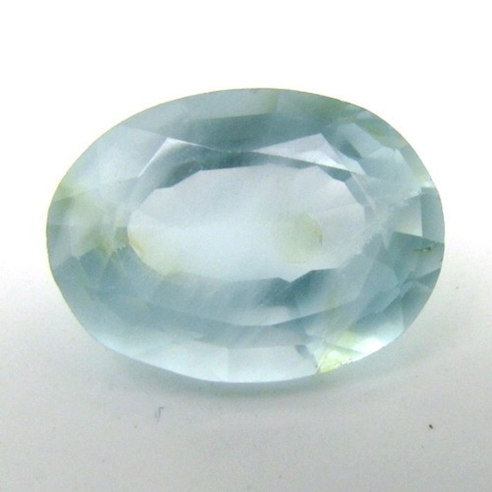 Certified-7.20Ct-Natural-Aquamarine-(Barooz)-Oval-Faceted-Gemstone