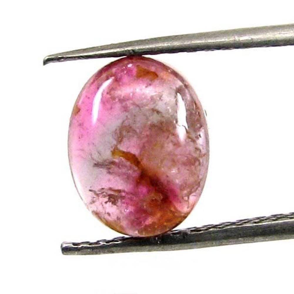 3.2Ct Natural Pink Tourmaline Oval Cut Gemstone