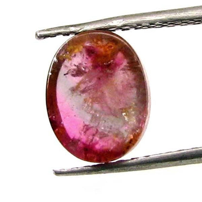 3.2Ct Natural Pink Tourmaline Oval Cut Gemstone