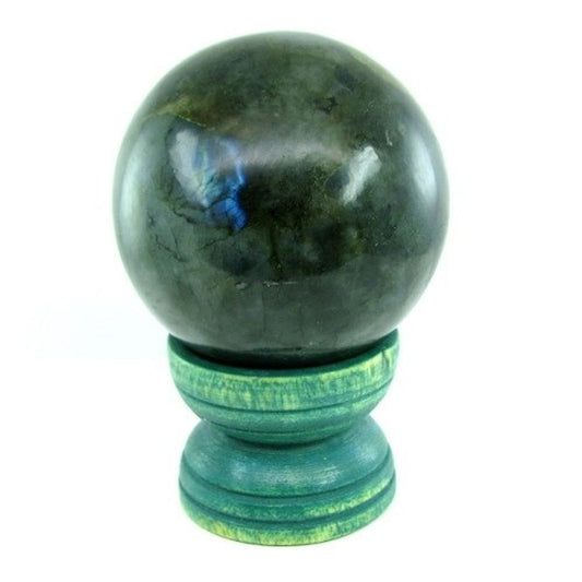 2550CT-70mm-Natural-Labradorite-Gemstone-Sphere-Crystal-Ball-Healing-Free-Stand