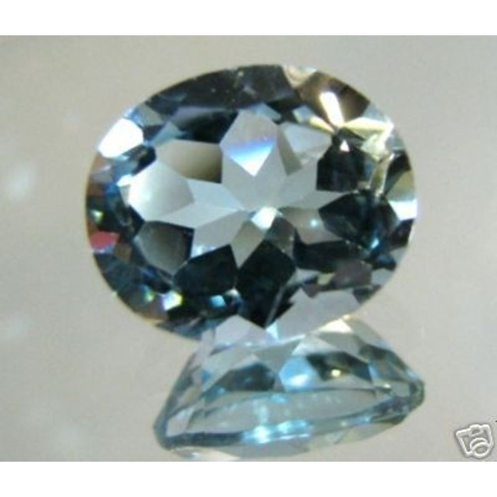 Nice Luster & Quality 8.6 Ct Natural Blue Topaz Gem