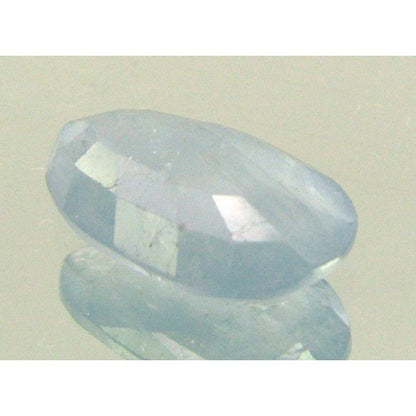 3Ct Natural Blue Sapphire (Neelam) Oval Faceted Gemstone