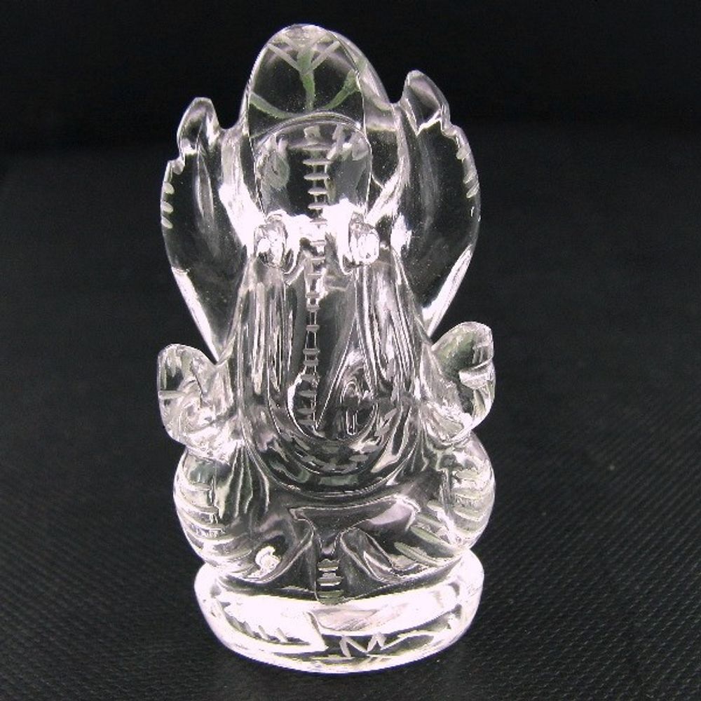 Sphetic Carved Ganesha Statue Idol