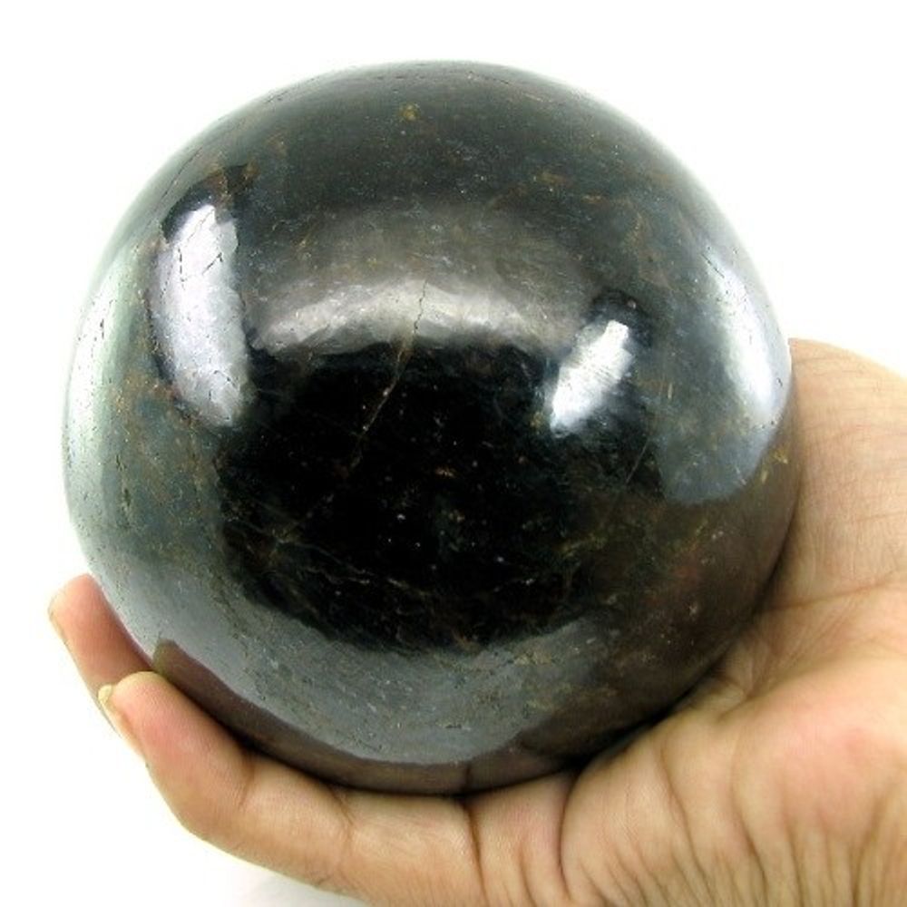 Natural Granet Gemstone Sphere Crystal Ball Healing