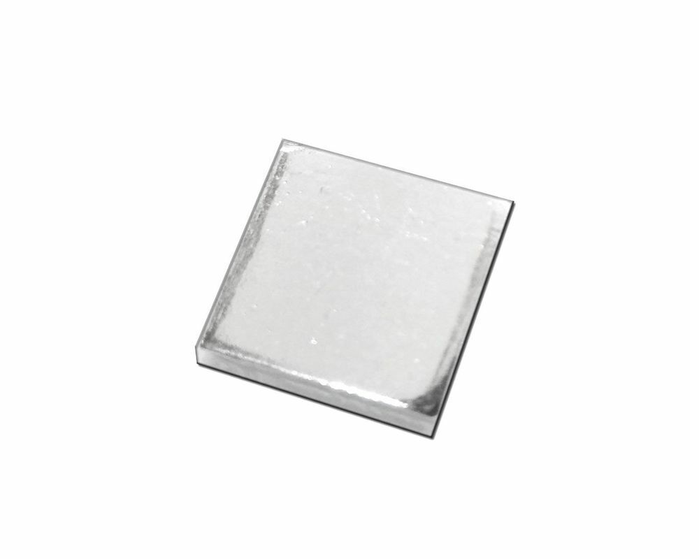 Pure Silver Square Piece or pendant Chokor for Lal kitab Remedy and Astrology.