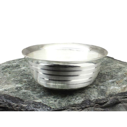 Small Pure Silver Small Bowl Katori for Tilak teeka Pooja remedies