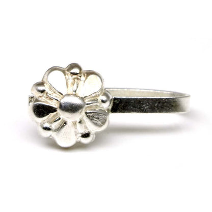 Press Clip on silver nose ring,  nose stud, sterling silver mother day