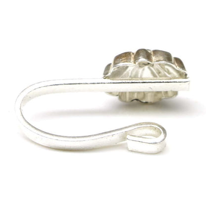 Press Clip on silver nose ring,  nose stud, sterling silver mother day