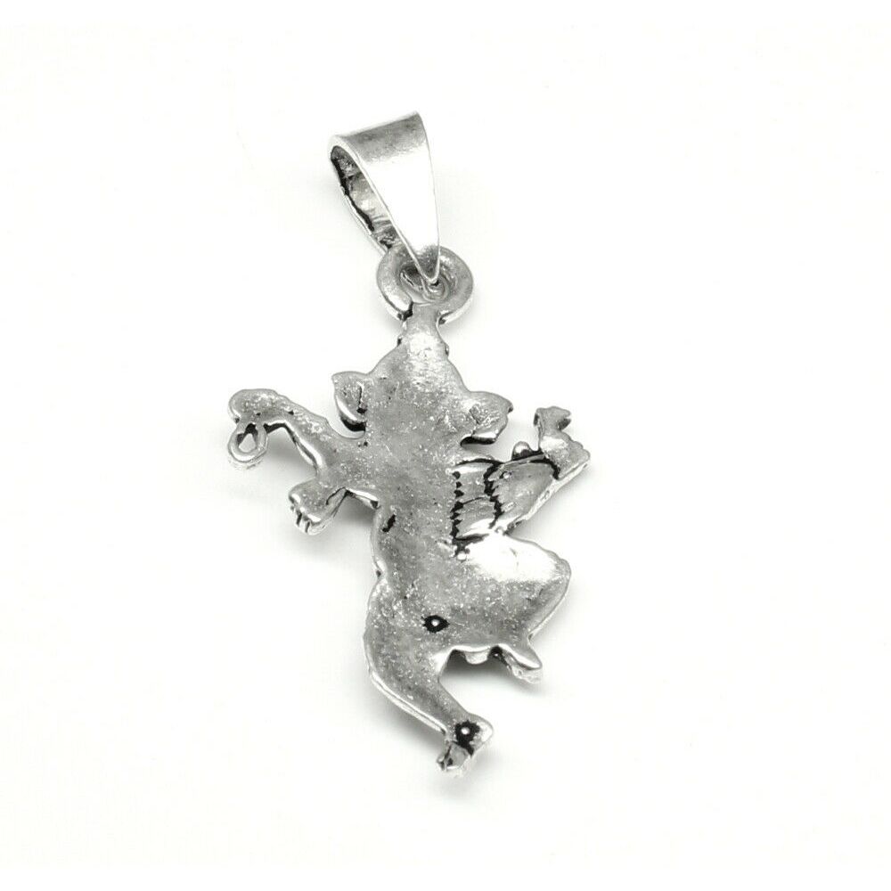 925 Sterling Silver Ganesha God Pendant