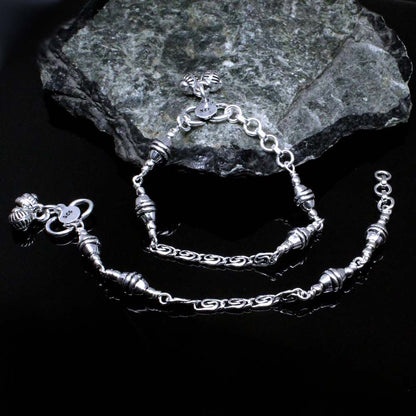 925-silver-jewelry-kids-anklets-ankle-chain-foot-baby-bracelet-5.3quot