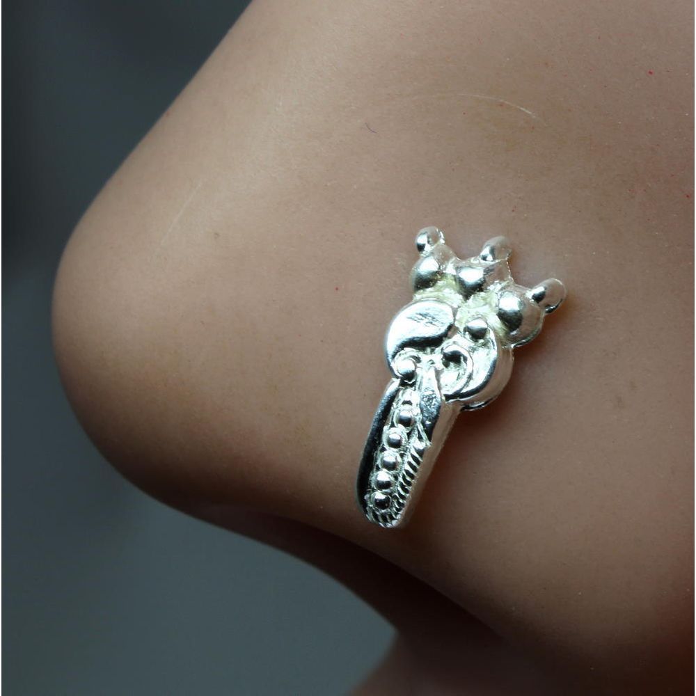 Trendy Fashion Sterling Silver Nose pin