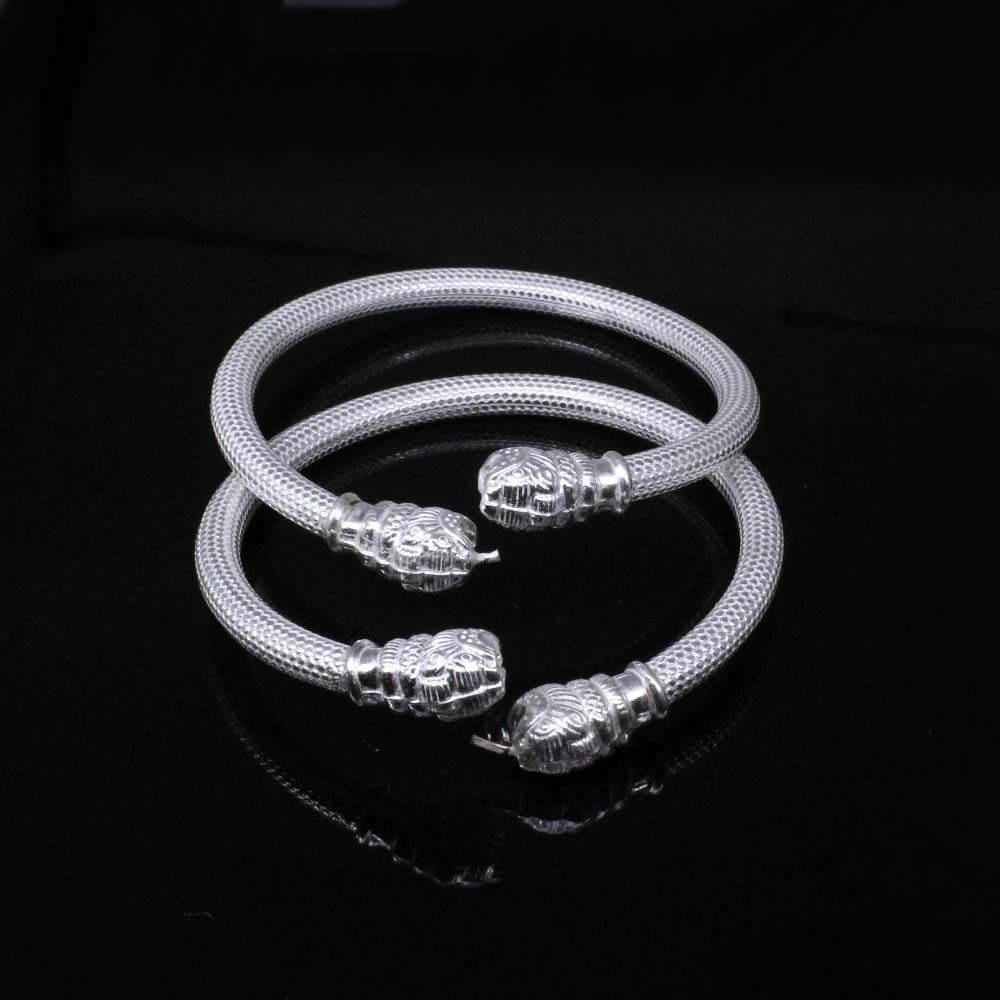 Diamond Snake Leather Cuff Bracelet in 18K #505782 – Beladora