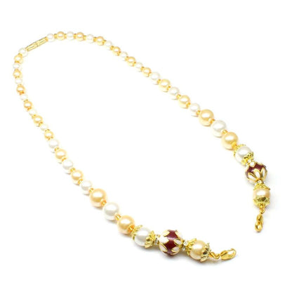 Pearl Beads necklace pendant Tassel
