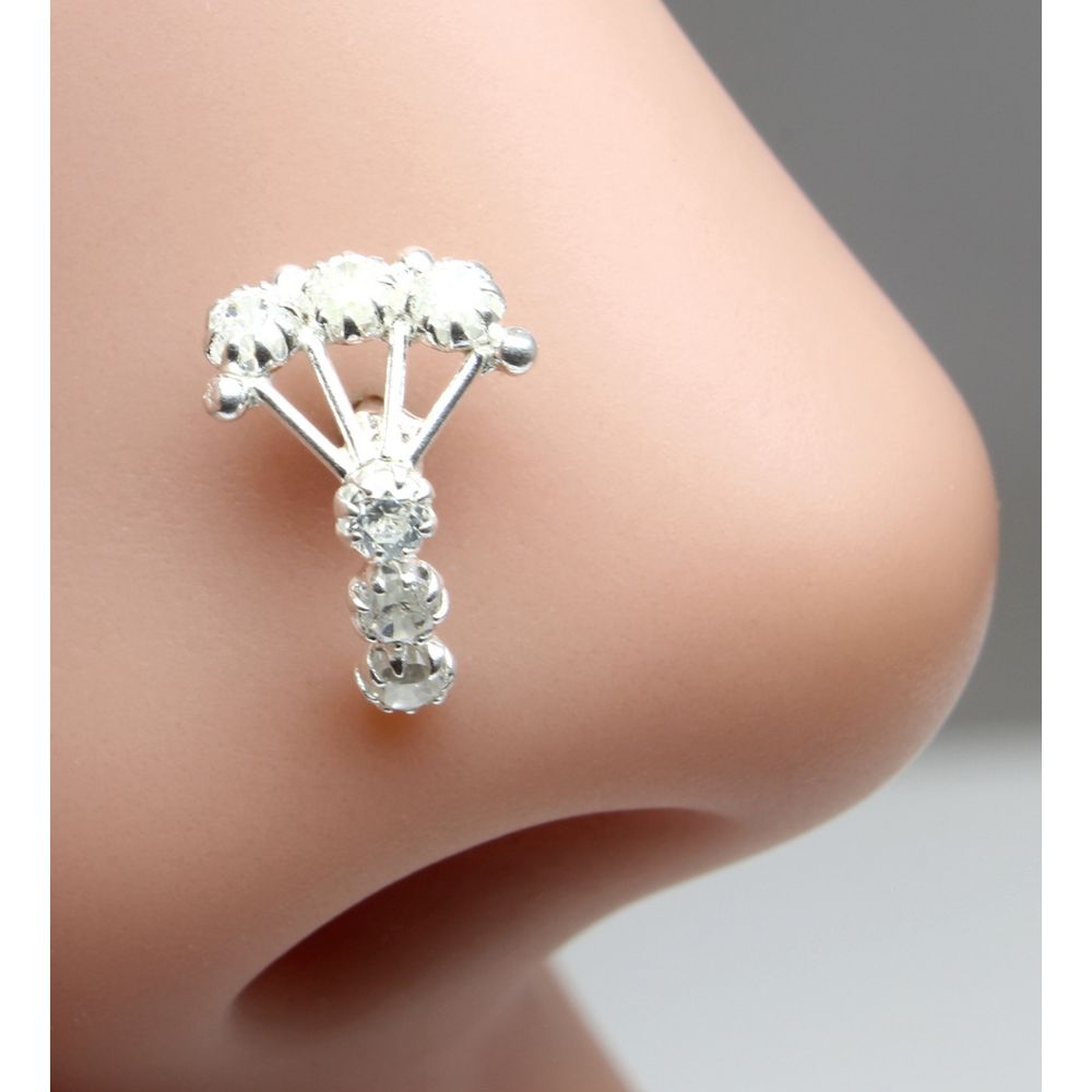 ethnic-indian-925-sterling-silver-white-cz-studded-corkscrew-nose-ring-22g-8764