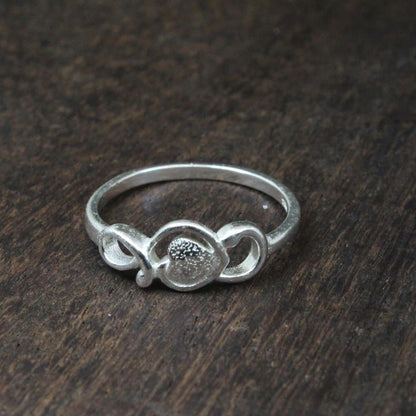 Real Solid Silver Women Ring