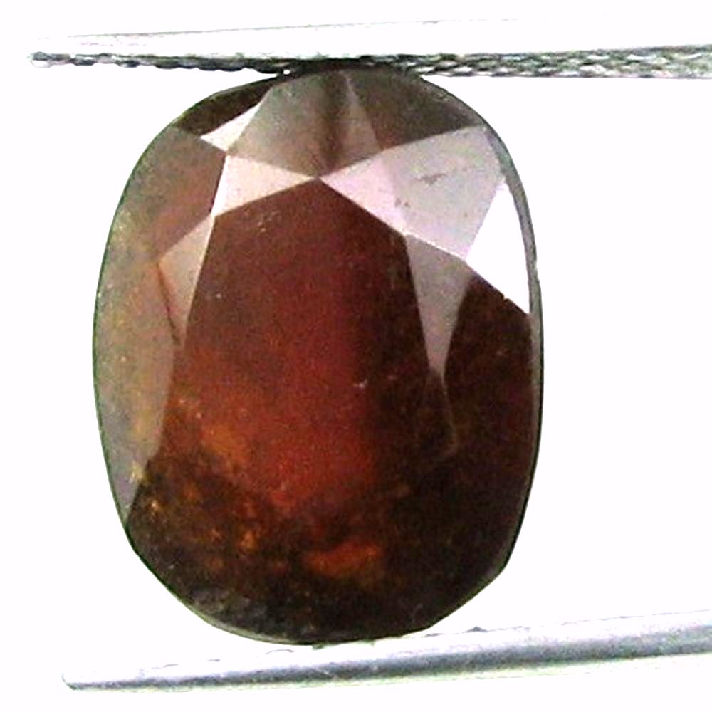 8.1Ct Natural Hessonite Garnet (GOMEDH) Oval Faceted Gemstone