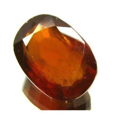 Superb A+ 12.4Ct Large Natural Hessonite Garnet ( Gomedh ) Astro Gemstone