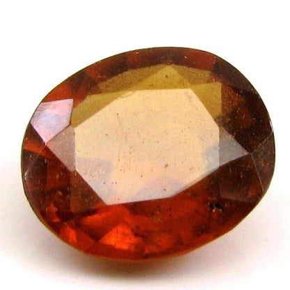 Certified-3.43Ct-Natural-GOMEDH-Hessonite-Garnet-Oval-Faceted-Gemstone