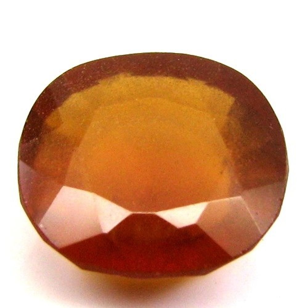 Certified-7.93Ct-Natural-GOMEDH-Hessonite-Garnet-Cushion-Faceted-Gemstone