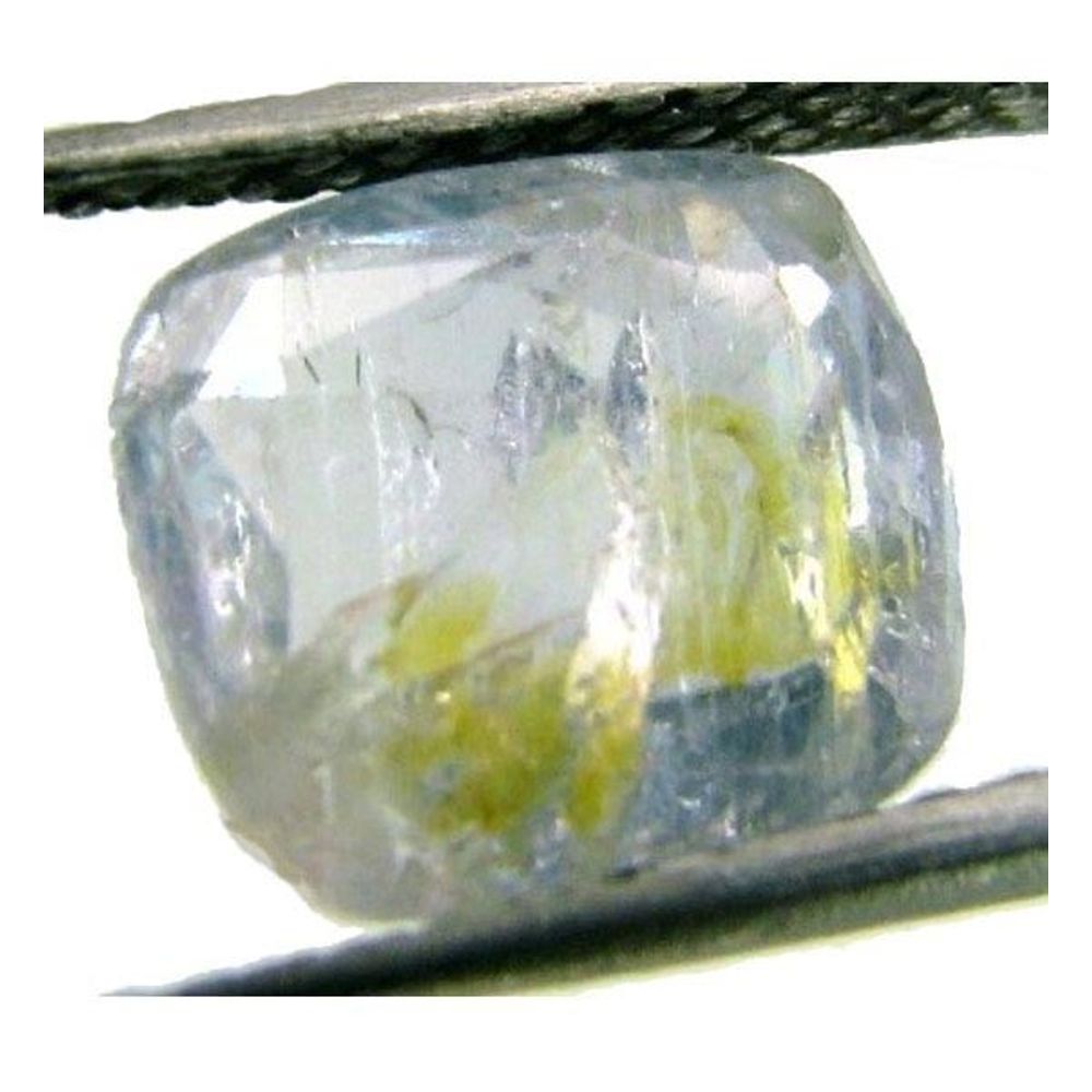 3.2Ct 100% Natural Earth Mined Ceylon Blue Sapphire Oval Faceted Gemstone