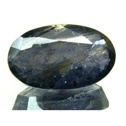 4.55CT-Natural-Iolite-Violet-Blue-Oval-Faceted-Gemstone