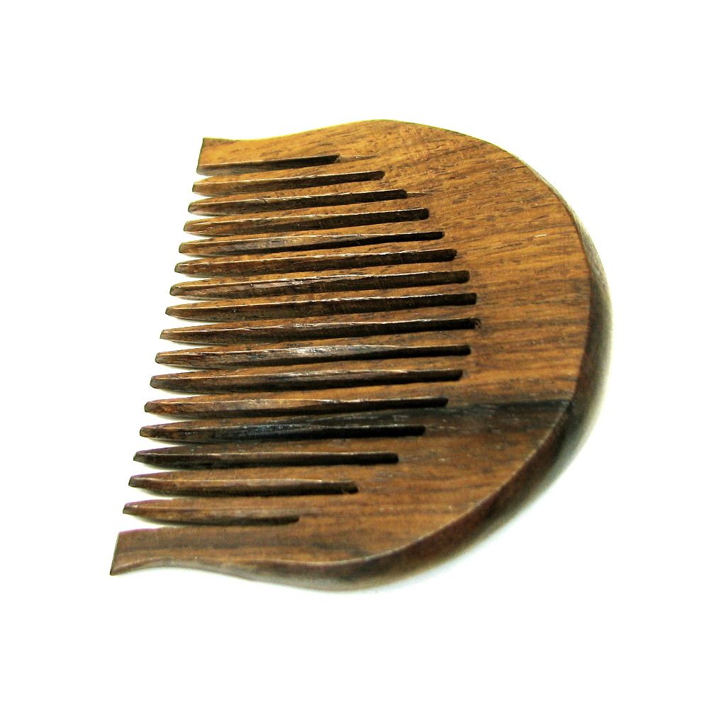 Polished Sikh Kanga Singh Kakar Wooden Comb