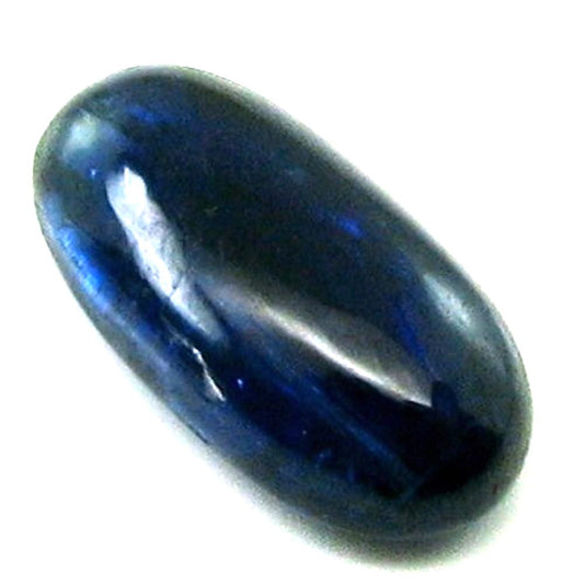 Certified 3.87Ct Natural Blue Nepal Kyanite Oval cabochon Gemstone