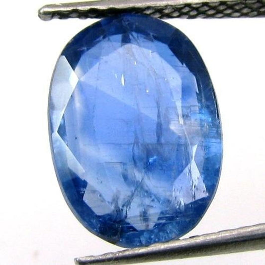 Beautiful-Blue-4Ct-Kyanite-Oval-Faceted-Gemstone