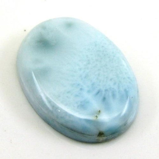 Certified-6.82Ct-Natural-Larimar-Oval-Cabochon-Gemstone