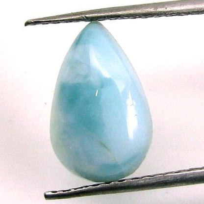 3Ct-Natural-Larimar-Pear-Cabochon-Gemstone