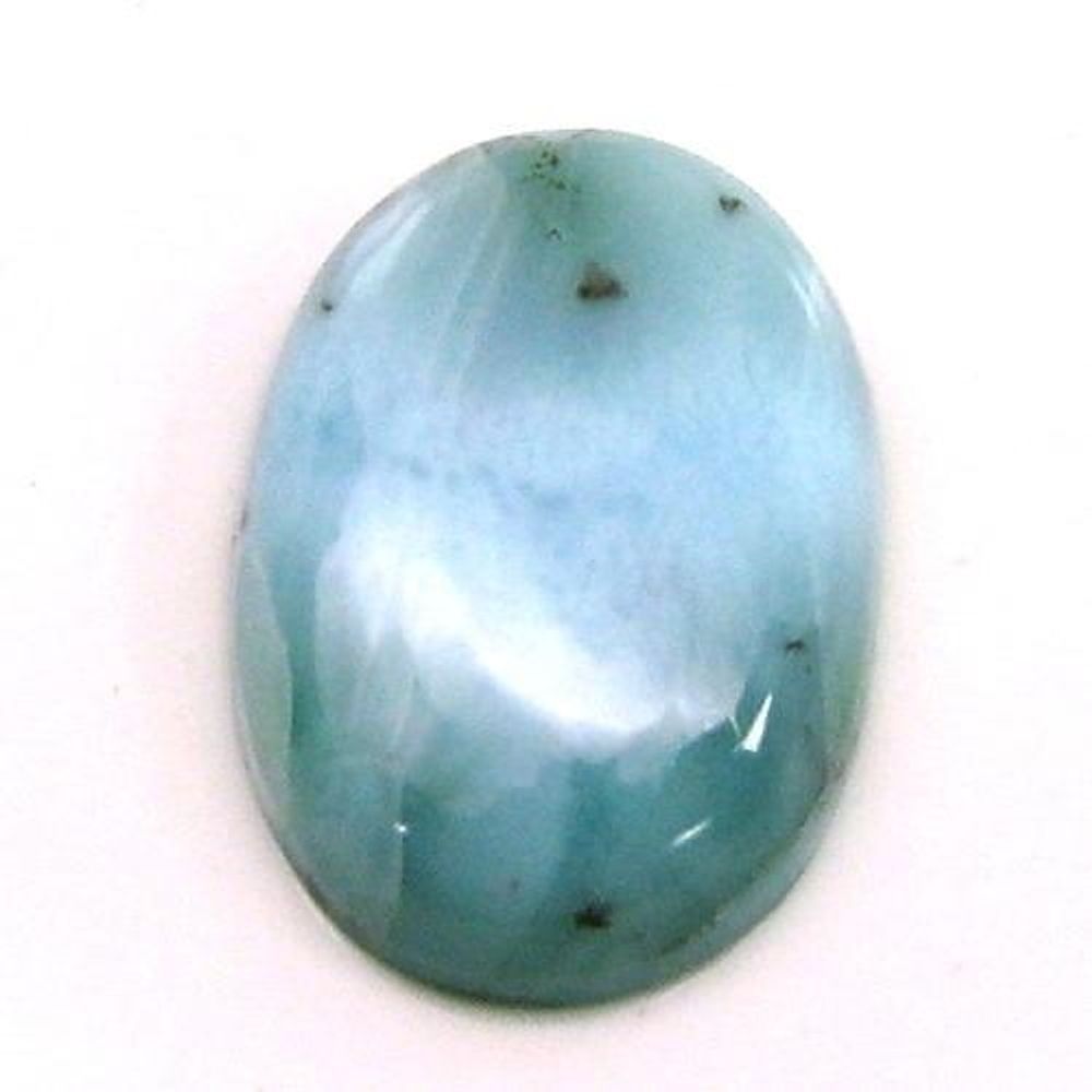 6.7Ct-Natural-Larimar-Oval-Cabochon-Gemstone