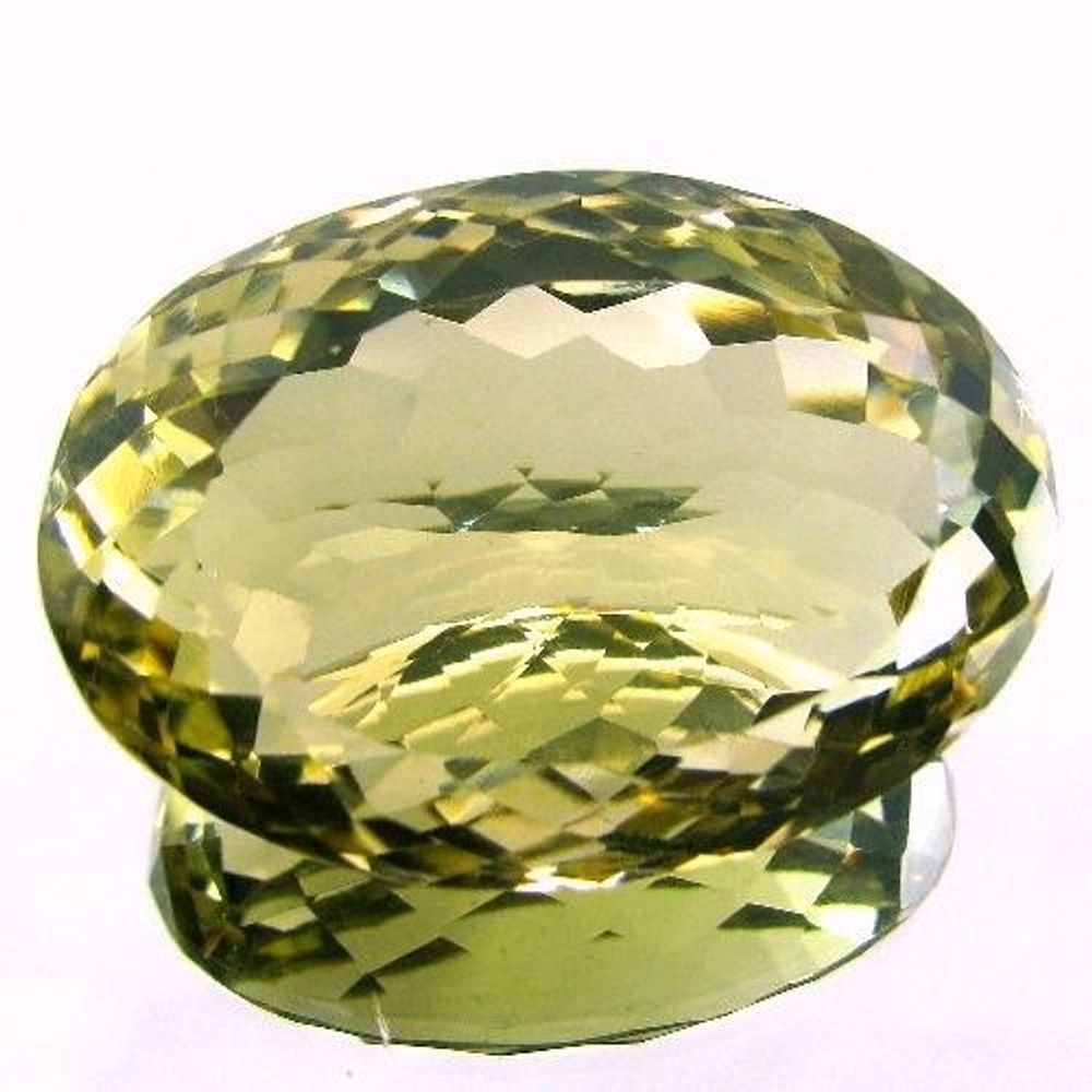 Superb-A+-72.2Ct-Clear-Fine-Natural-Lemon-Quartz-Oval-Faceted-Gemstone