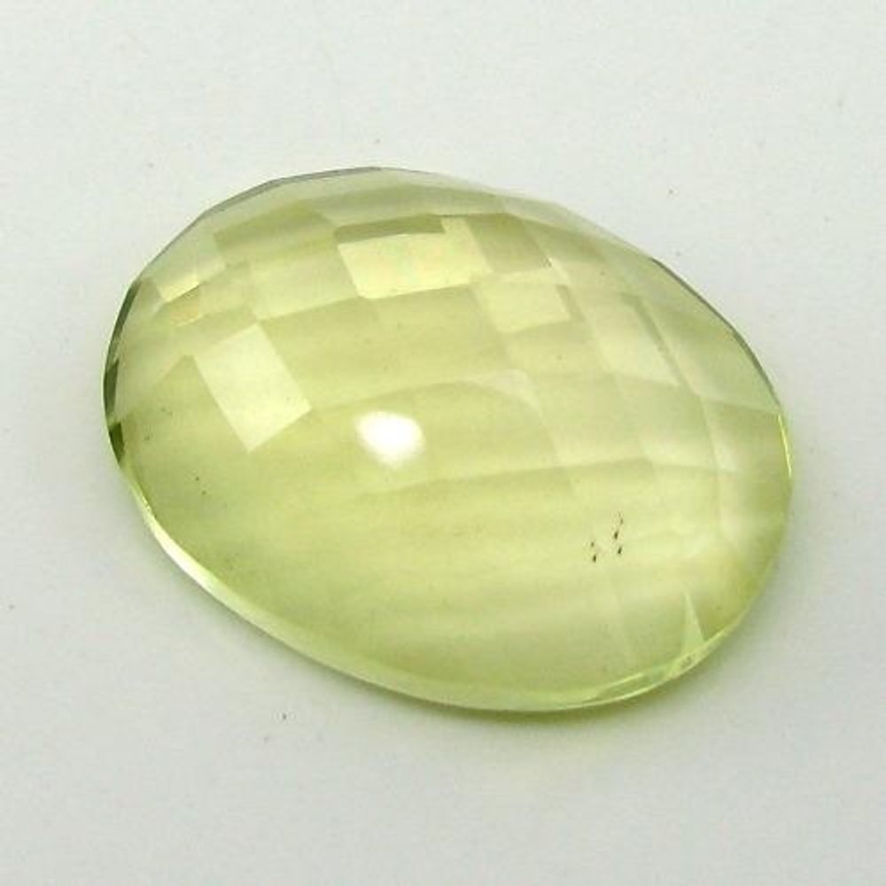 CERTIFIED-17.42Ct-NATURAL-Lemon-Quartz-Oval-Cut-Gemstone