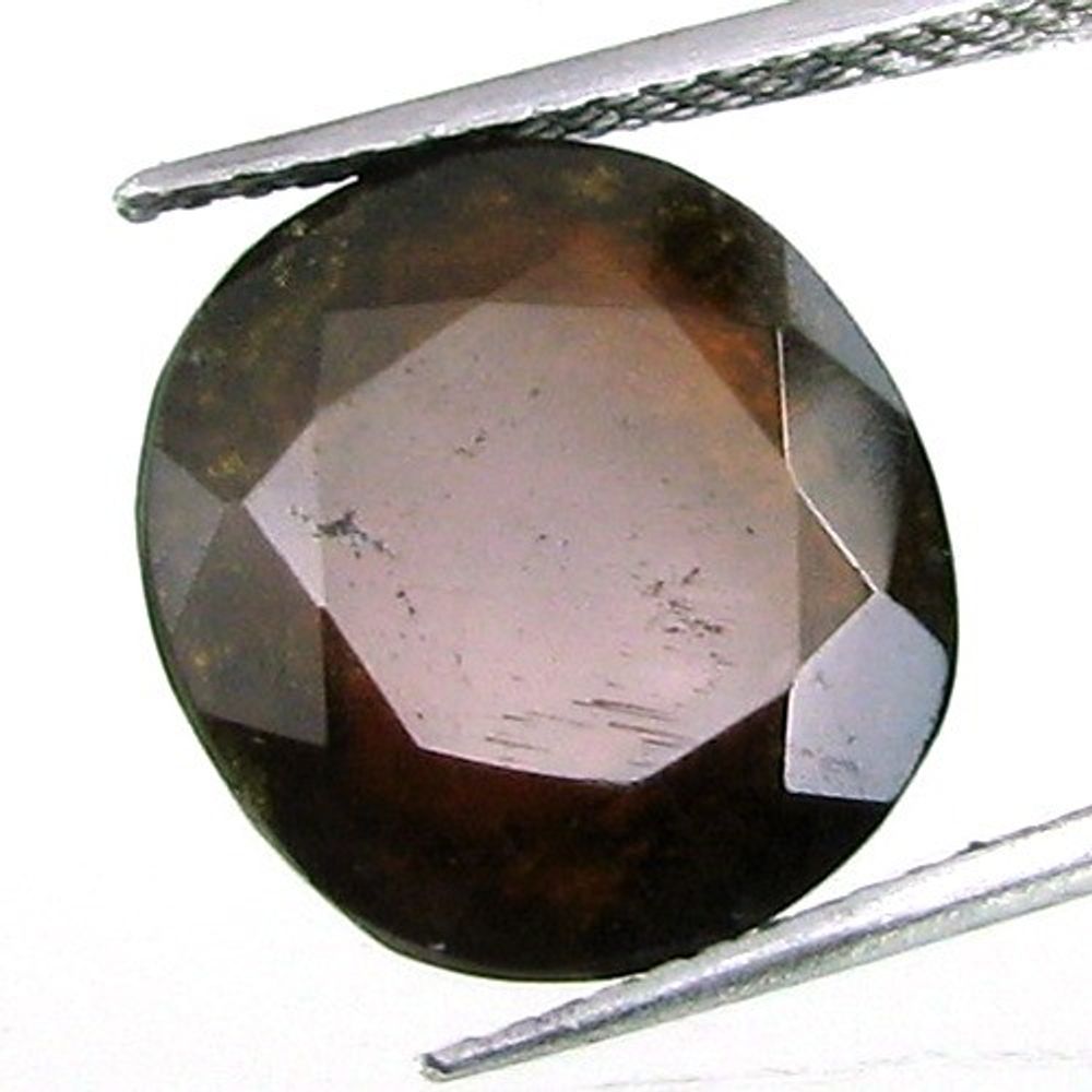 9.2Ct Natural Hessonite (GOMED) Oval Faceted Gemstone