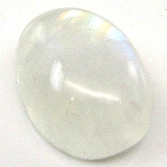 6.8Ct-Natural-Color-Play-Rainbow-Moonstone-Oval-Cabochon-Gemstone