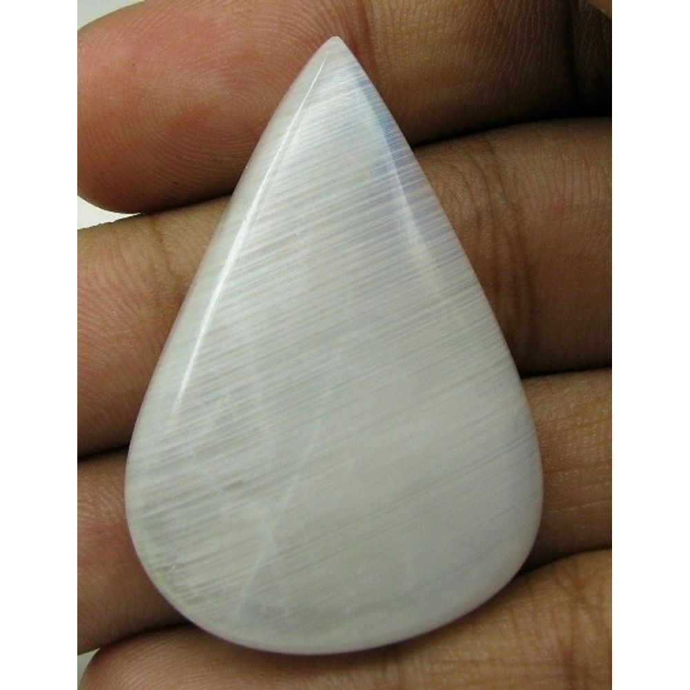 Superb-Top-81.6Ct-Huge-Natural-Rainbow-Moonstone-Pear-Cab-Gemstone