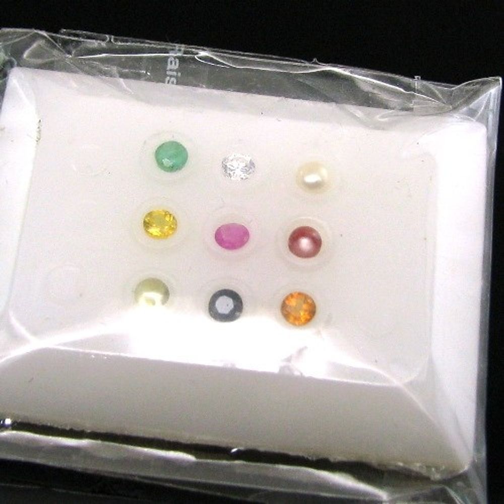 Original-Fine-Quality-9-Gems-Navratna-2.5mm-Ruby-Emerald-Pearl-Coral-Natural