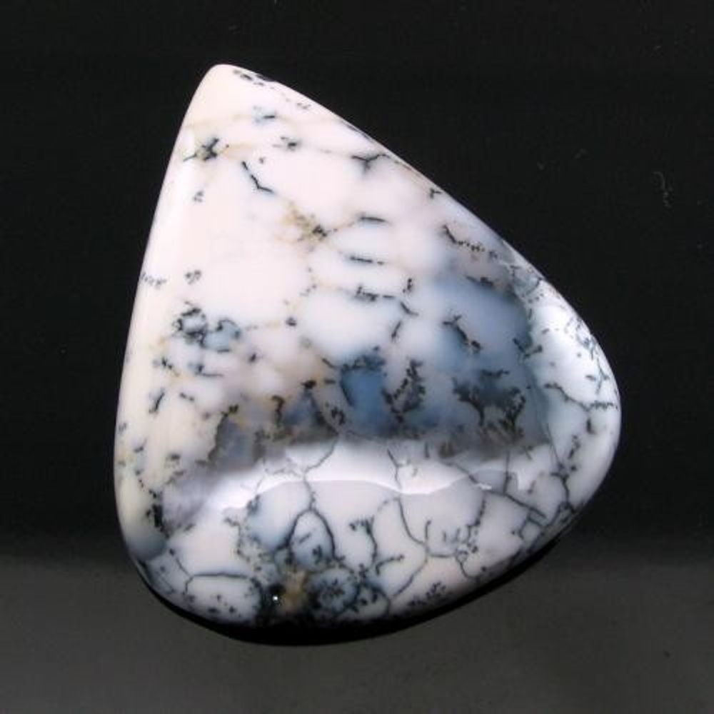 Designer-69.5Ct-100%-Natural--Dendrite-Opal-Pear-Cabochon-Gemstone