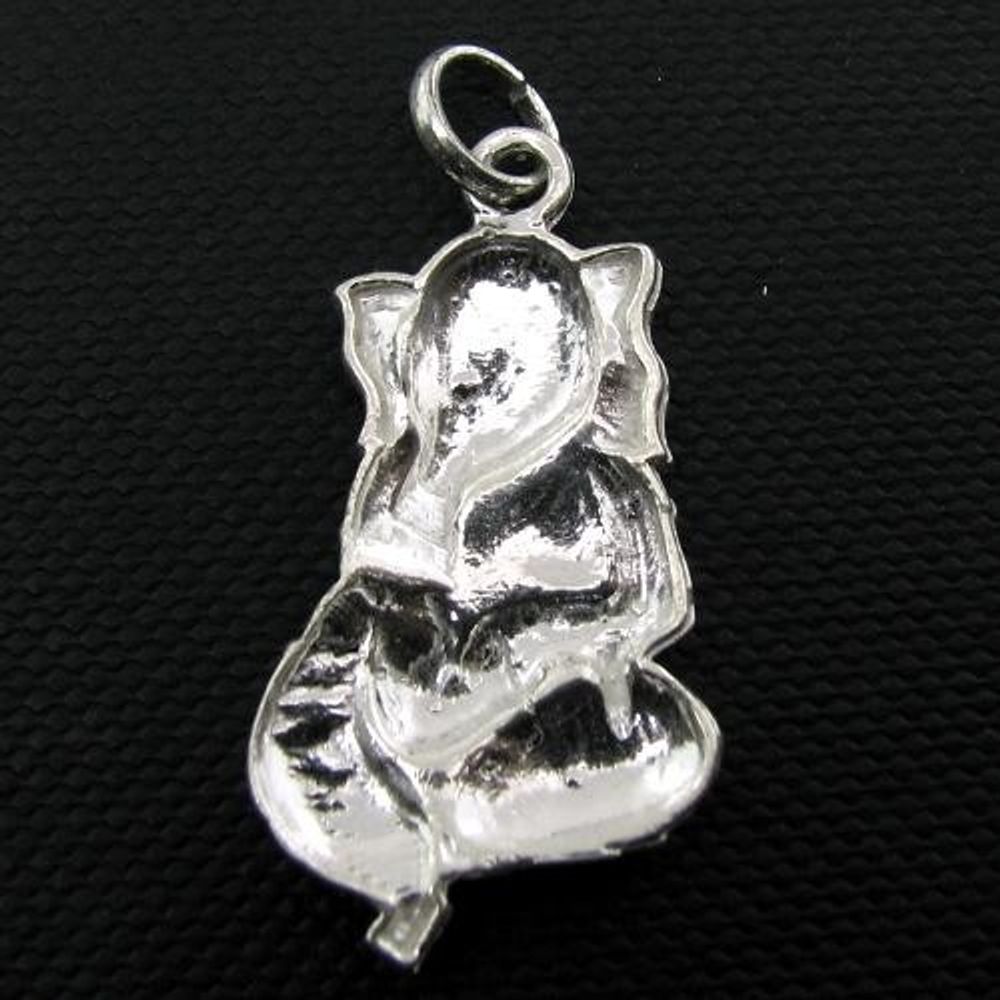 Lord ganesha silver on sale pendant