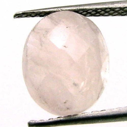 6.35Ct Natural Rose Quartz Fancy Checker Cut Gemstone