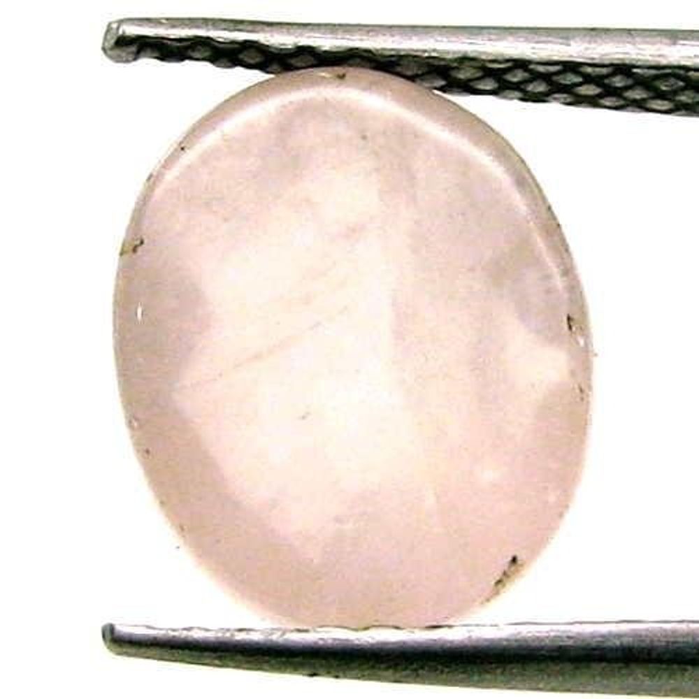 6.35Ct Natural Rose Quartz Fancy Checker Cut Gemstone