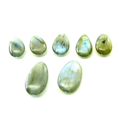 Color-Play-25.4Ct-12pc-Lot-Natural-Labradorite-10.1x7.8-10.3x7.3mm-Oval-Cab-Gems